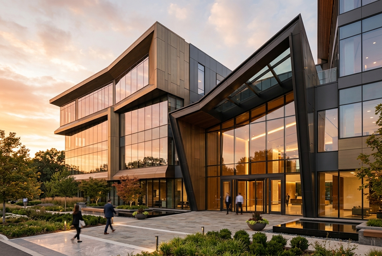 Retal Cladding Facade Project